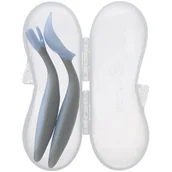 Sztućce dla dzieci - B.Box Pierwsze sztućce do nauki jedzenia Gelato Bubblegum | PONAD 10 TYŚ PRODUKTÓW W ATRAKCYJNYCH CENACH | SZYBKA - miniaturka - grafika 1