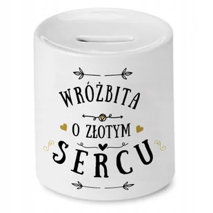 Dla Wróżbity Skarbonka na Urodziny Na Prezent z Nadrukiem ze Zdjęciem + Opakowanie na prezent (wzór 01) - Skarbonki - miniaturka - grafika 1