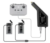 Akcesoria do drona - Ładowarka samochodowa dron DJI Mini 2 50min 2w1 USB - miniaturka - grafika 1