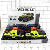 Samochody i pojazdy dla dzieci - POJAZD 8-KOŁOWY ŚW./DŹW. 1 SZT - miniaturka - grafika 1