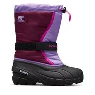 Buty dla dziewczynek - Śniegowce Sorel Flurry™ Boot 2114081562 Fioletowy - miniaturka - grafika 1