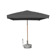 Parasole ogrodowe - Gastro Magic Junior Alu Wood 2 x 2 m - parasol z falbanką 840 - miniaturka - grafika 1