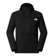 Bluzy męskie - The North Face M Meteora FZ Fleece Jackets NF0A8E1KJK31 Czarne S - miniaturka - grafika 1