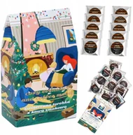 Zestawy upominkowe - ZESTAW PREZENTOWY BOX KAWY SMAKOWE MIELONE W SASZETKACH MIX PREZENT UPOMINEK POD CHOINKĘ NA ŚWIĘTA GWIAZDKĘ MIKOŁAJA BOŻE NARODZENIE DLA KOBIETY FACETA MĘŻCZYZNY - miniaturka - grafika 1