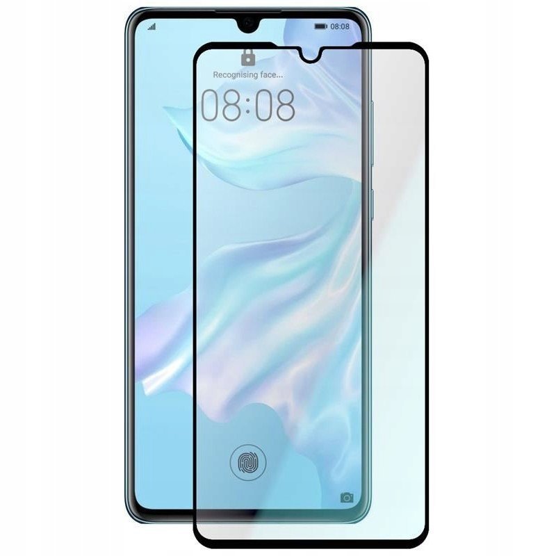 9D Szkło Ochronne Do Huawei P30 Full Glue Czarne Szkiełko Ochronne Szybka Hartowana Na Ekran