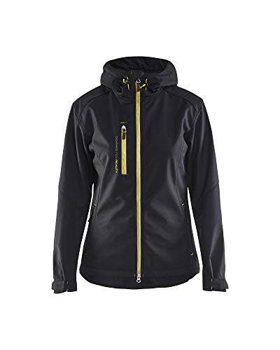 Blakläder 491925179992XXXL damska kurtka softshell rozmiar czarna/srebrna, XXXL