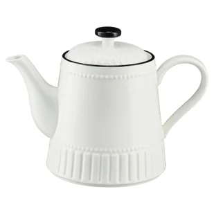 Dzbanek do herbaty porcelanowy 1 litr PILLAR - Dzbanki i imbryki - miniaturka - grafika 1