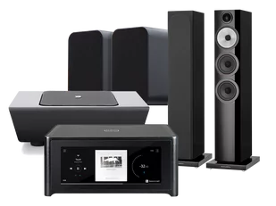 NAD M10 v2  (czarny) + 704 S3 (czarny) + PULSE FLEX 2i  (czarny)  + PULSE SUB  (czarny) - Zestawy stereo - miniaturka - grafika 1