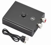 Transmitery FM - Odbiornik Receiver Bluetooth na JACK 2x Cinch AUX - miniaturka - grafika 1
