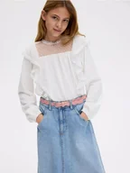 Sukienki i spódniczki dla dziewczynek - Reserved - Denimowa spódnica - niebieski - miniaturka - grafika 1