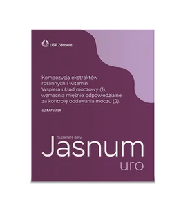 USP ZDROWIE Jasnum x 30 kaps na dzień + 30 kaps na noc - Układ moczowy i płciowy - miniaturka - grafika 1
