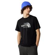 Koszulki męskie - Męski t-shirt The North Face S/S Easy Tee black - L - miniaturka - grafika 1