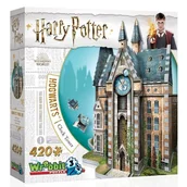 Puzzle - Wrebbit 3D Puzzle 3D Puzzle Harry Potter: Wieża zegarowa Hogwart (420 szt.) W3D-1013 - miniaturka - grafika 1