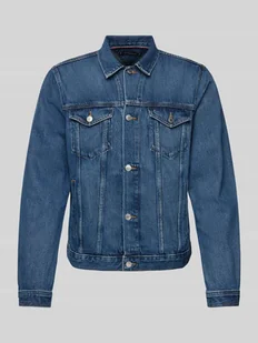 Kurtka jeansowa z naszywką z logo model ‘TRUCKER’ Tommy Hilfiger - Kurtki męskie - miniaturka - grafika 1