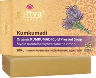Mydła - SATTVA_Organiczne mydło wytwarzane na zimno Kumkumadi 100g - miniaturka - grafika 1