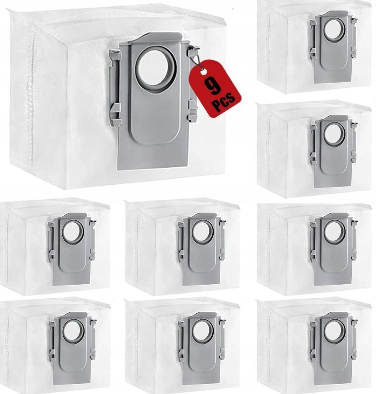 9-Pak Worków Do Odkurzacza Roborock Q7, S7 Maxv Ultra, Q7 Max, T8 (B2144)