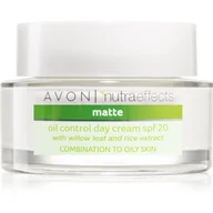 Kremy do twarzy - Avon Nutra Effects Matte matujący krem na dzień SPF 20 50 ml - miniaturka - grafika 1