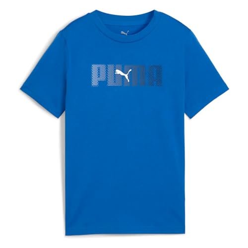 PUMA Chłopięca koszulka Ess Logo Lab Tee B (1 opakowanie)