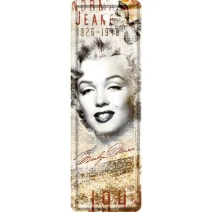 Zakładka Metalowa Marilyn - Portrain - Zakładki do książek - miniaturka - grafika 1