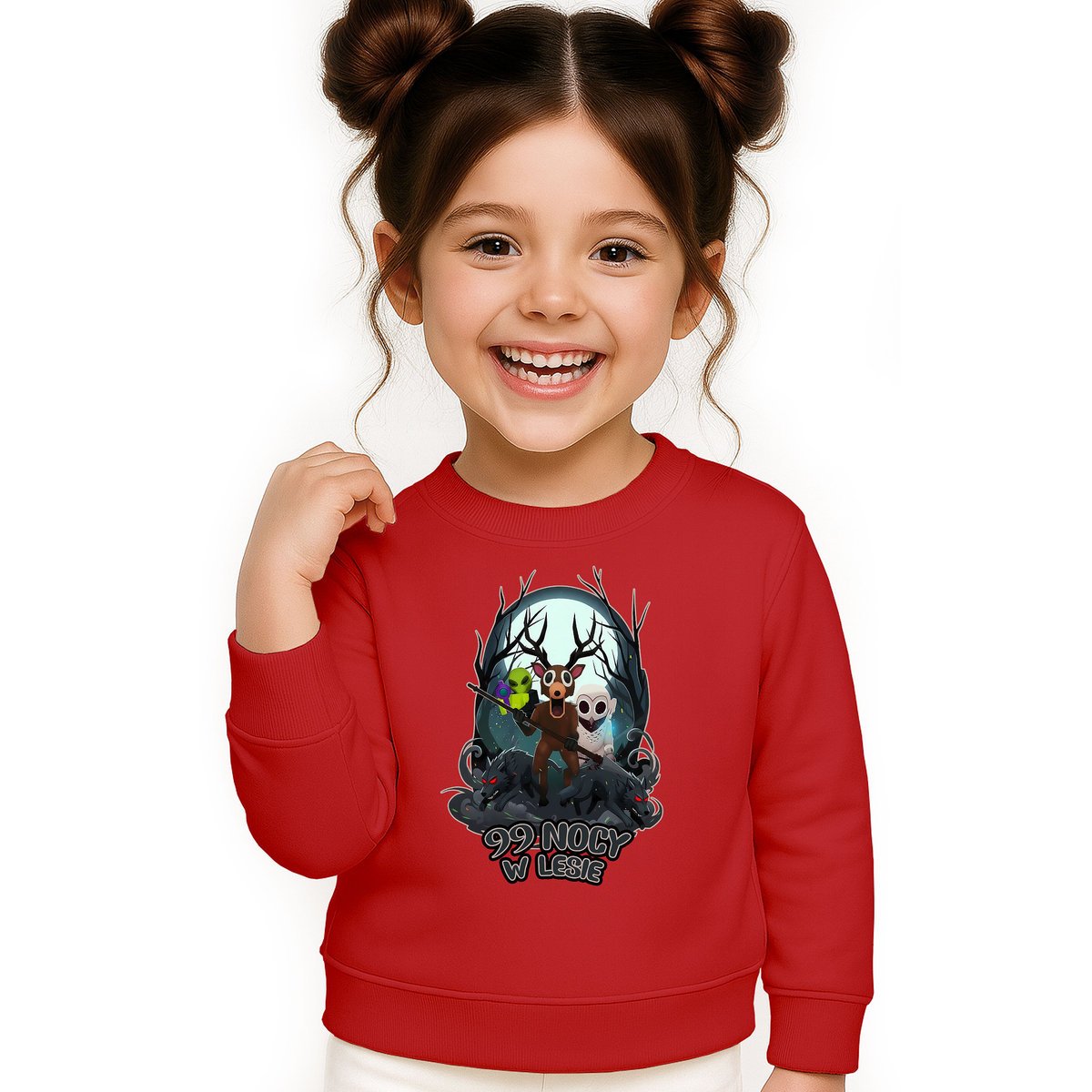 BLUZA DZIECIĘCA 99 NOCY W LESIE ROBLOX DLA CHŁOPCA DZIEWCZYNKI 104