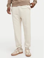 Spodnie sportowe męskie - Jack&Jones Spodnie dresowe Morgan 12257964 Beżowy Regular Fit - miniaturka - grafika 1