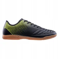 Buty sportowe męskie - Męskie Buty piłkarskie Mator IC Black/lime/silver - miniaturka - grafika 1