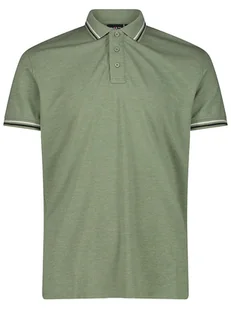 CMP Koszulka polo w kolorze zielonym - Koszulki męskie - miniaturka - grafika 1