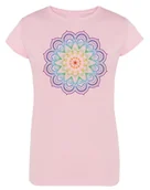 Koszulki i topy damskie - T-Shirt damski nadruk kolorowa Mandala r.M - miniaturka - grafika 1