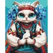 Malowanie po numerach - Twoje Hobby Malowanie po numerach Kot Volya - miniaturka - grafika 1