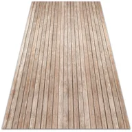 Dywany - Wewnętrzny dywan winylowy Deska w paski 140x210 cm - miniaturka - grafika 1