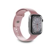 Akcesoria do zegarków - Puro SILICON BAND Apple Watch 38–40–41mm (różowy) - miniaturka - grafika 1