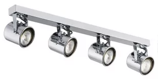 Kaspa Spot LAMPA sufitowa ALTER 4 50274403 metalowa oprawa halogenowa LISTWA IP2 - Lampy sufitowe - miniaturka - grafika 1