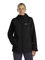 Kurtki i kamizelki sportowe damskie - Jack Wolfskin Kurtka funkcyjna "Tempest 2L" w kolorze czarnym - miniaturka - grafika 1