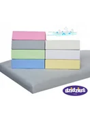 Prześcieradła dla dzieci - Dzidziuś veto Prześcieradło nieprzemakalne 140x70 Bawełna membrana medyczna, Kolor: Szary - miniaturka - grafika 1