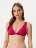Stroje kąpielowe - Tommy Hilfiger Góra od bikini UW0UW05802 Różowy - miniaturka - grafika 1