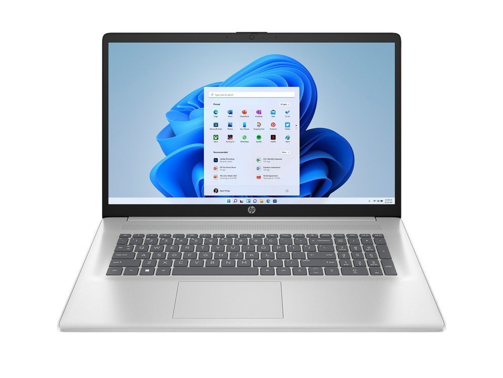 HP 17-cn4153cl / B87ZZUA / Core 5 120U / 12GB / SSD 1TB / Intel Graphics / HD+ / Dotyk / Win 11 / Srebrny B87ZZUA_12GB_1000SSD_W11