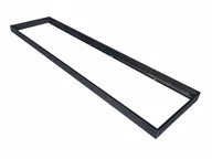 Lampy pozostałe - Ramka do panelu LED do kasetonu 120X30 - Aluminium - Czarna - miniaturka - grafika 1