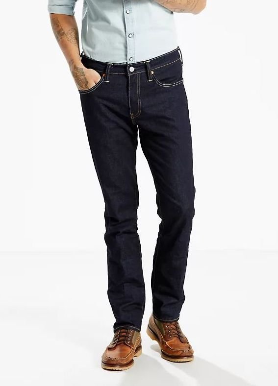 jeansy męskie levis 04511 1786 - 511 slim fit rock cod