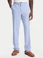 Spodnie męskie - United Colors Of Benetton Spodnie materiałowe 43B3UF03X Niebieski Regular Fit - miniaturka - grafika 1