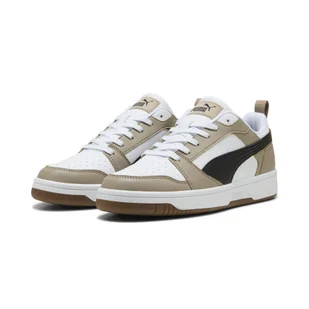 Sneakersy Rebound V6 Low PUMA White Black Ice Coffee Beige - Buty trekkingowe damskie - miniaturka - grafika 1