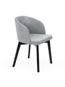 Krzesła - Krzesło Flavio 2 Czarny 134 / 729 Serta 12 - miniaturka - grafika 1