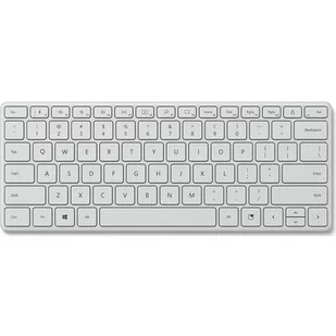 Microsoft Designer Compact Keyboard Wireless Bluetooth Glacier White (21Y-00039) - Klawiatury - miniaturka - grafika 1