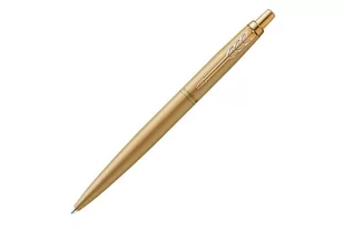 Długopis Parker Jotter Xl Monochrome Gold Grawer - Długopisy - miniaturka - grafika 1
