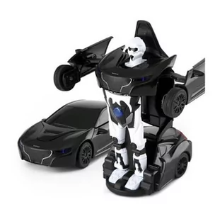 Rastar Mini transformer Die Cast 1:32 RTR (zasilanie na baterie) - biały RAS/61800-WHT - Samochody i pojazdy dla dzieci - miniaturka - grafika 4