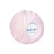 Pasmanteria - Kordonek Stokrotka nr 317 pudrowy róż 100% bawełna - miniaturka - grafika 1