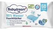 Chusteczki nawilżane - Chusteczki nawilżane babydream 99% wody 60szt - miniaturka - grafika 1