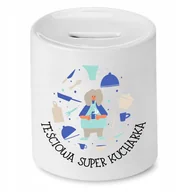 Skarbonki - Skarbonka Dla Pilota na Urodziny na Prezent z Nadrukiem ze Zdjęciem + Opakowanie na prezent (wzór 01) - miniaturka - grafika 1