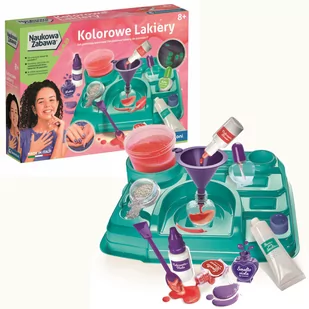 Clementoni Naukowa Zabawa Kolorowe lakiery 50793 - Mały naukowiec - miniaturka - grafika 1