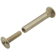 Zawiasy, okucia i inne akcesoria - Złącze śrubowe Ø5 mm 4 szt. nikiel - miniaturka - grafika 1