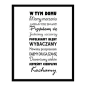 Obrazy i zdjęcia na płótnie - Obraz Napisy Druga Szansa 40 x 50 cm - miniaturka - grafika 1